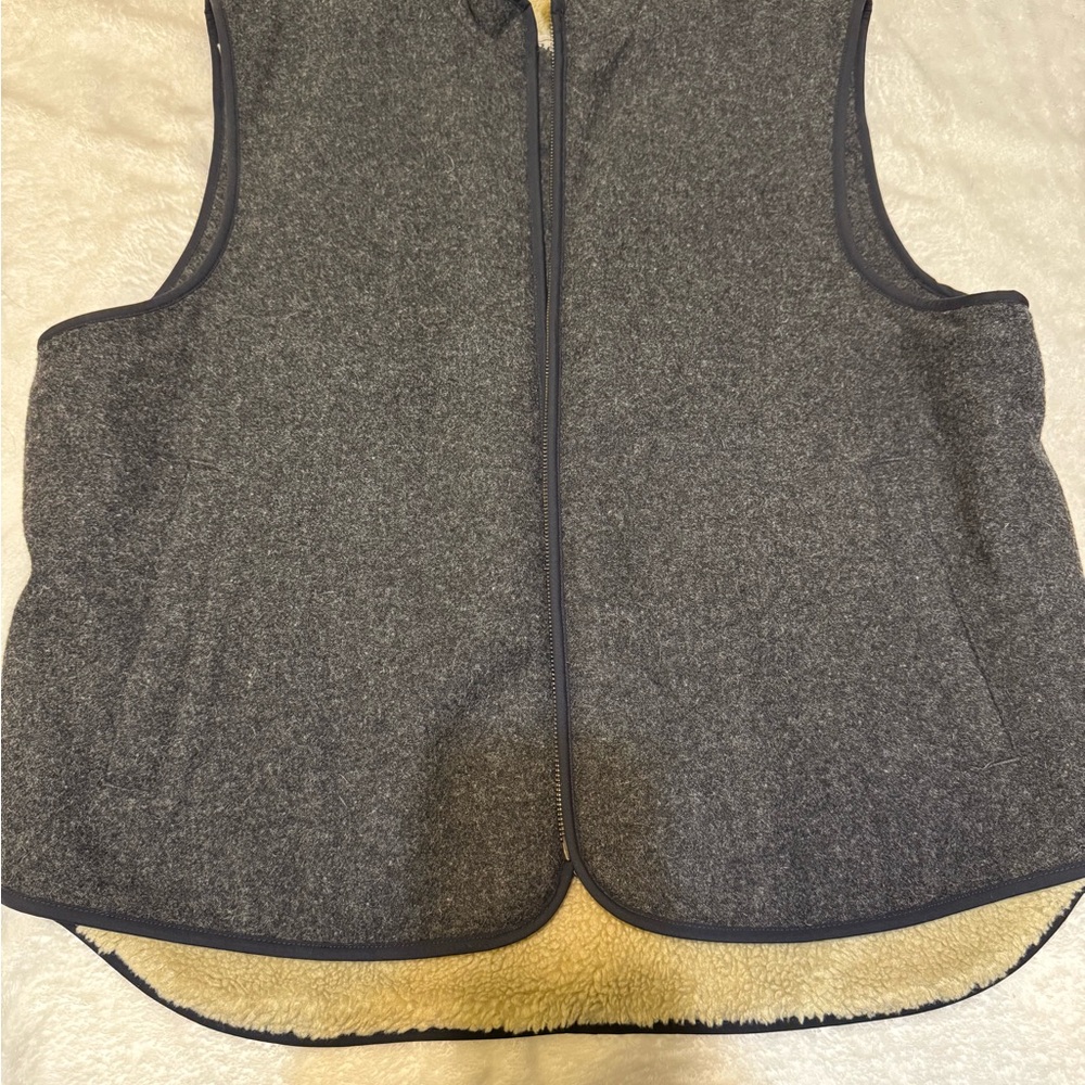 L.L. Bean Cream Fleece-Lined Outerwear